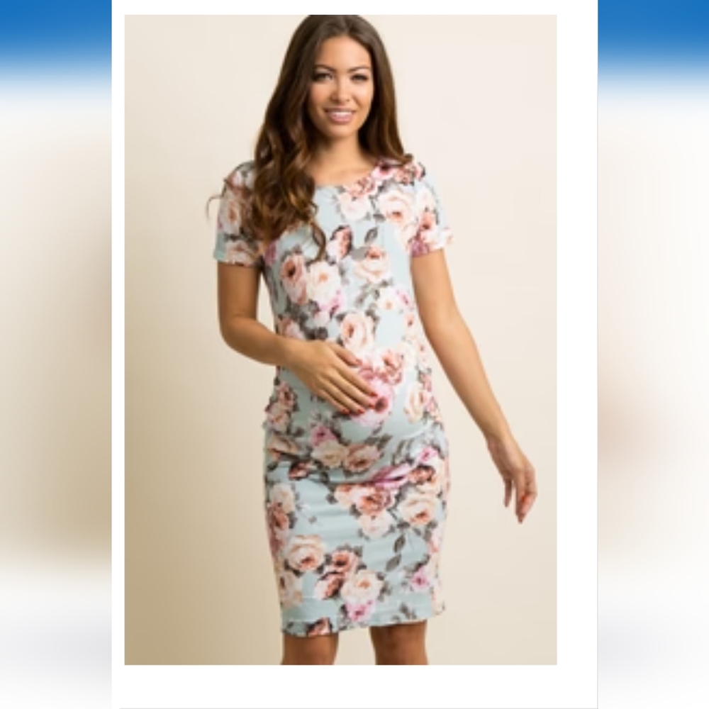 Floral Maternity Dress